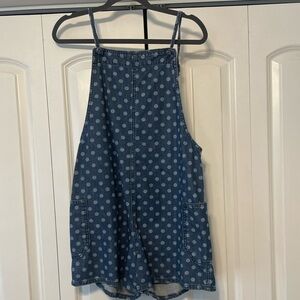Polka Dot Jean overalls